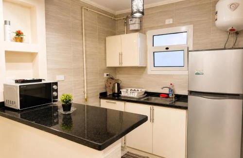 Al Rehab Apartment | Elegant 2-Bedroom Apartment Rehab City Villa view New Cairo