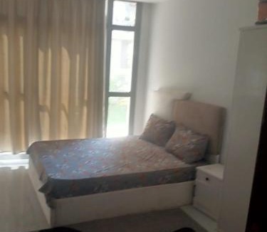 Al-Basatin Apartment | Zahrat One Katameya شقة لكم بالكامل ثلاث غرف و جنينة و مطبخ واثنان حمام كمبوند وان قطامية معمار المرشدي