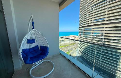 Marina El Alamein Apartment | North Coast Beach front hotel apartment at new alamin towers - A1302 - The Gate 05 - Al Alamein Towers