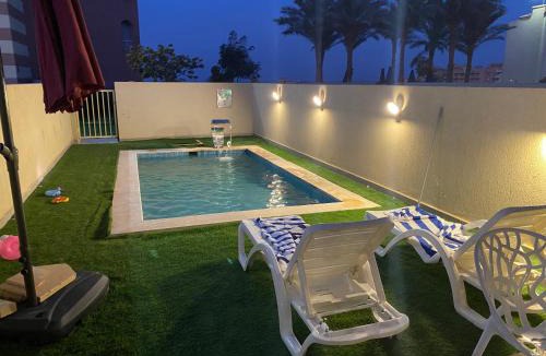 Zafarana Villa | فيلا مميزة بحمام سباحة خاص بورتو ساوث العين السخنة للعائلات فقطvilla private pool porto south beach