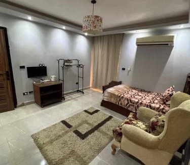 New Cairo House | Private bedroom with shared bathrooms at Now Cairo