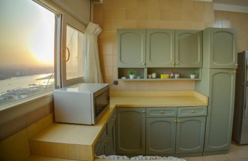 Maadi Apartment | Luxury 5BR Ottoman Khan with Nile & Pyramids View