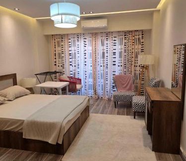 Al Alamayn Apartment | Luxury Lagoon View Apartment Palm Hills New Alamein