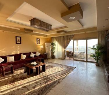 Maadi Apartment | شقة فاخرة بإطلالة مباشرة على النيل الدور 23 Luxury Nile View Apartment 23rd Floor
