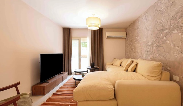 Kennah Chill & Swim | 2BR with Pool, October City in 6th of October City