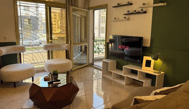 Unique 3-bedroom Apartment in First Al Sheikh Zayed, Cairo in Sheikh Zayed City