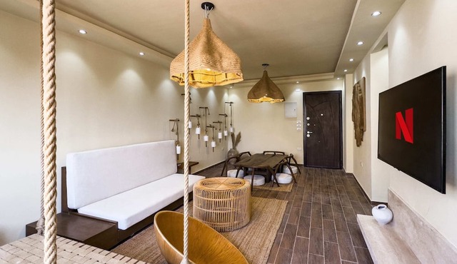 Xuru Stays I The Pyramids Horizon Studio w/Bathtub in Giza