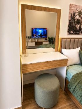 Luxury Sea and lagoon View Studio - New Alamein Tower - code 32 in El Alamein