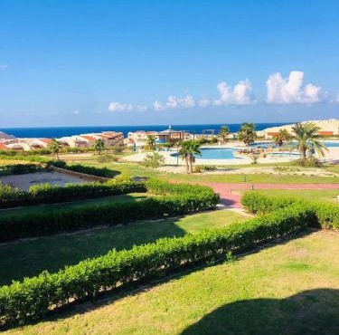 Chalet Sea View with Private Garden North Coast Ras El Hekma Coral Hills in Jalāl