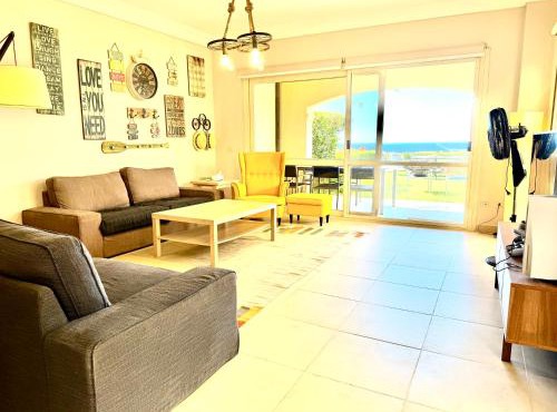 Lavista Bay Luxury Sea View 3BR Ground Chalet & Garden in Al Dabaa
