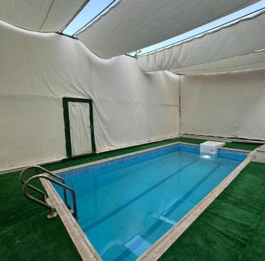 luxury modern villa with private pool