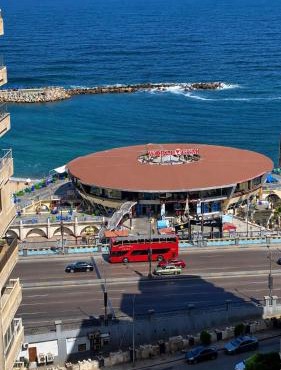 Sea View 3 Bedroom Apartment Sidi Gaberشقة 3 غرف بإطلالة مباشرة على البحر للإيجار في مصطفى كامل in Alexandria
