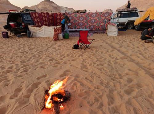 White Desert Experience in Bawiti
