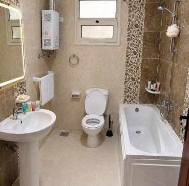 Three Bedroom Hotel suite close rehab in New cairo