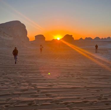 White Desert Experience in Bawiti