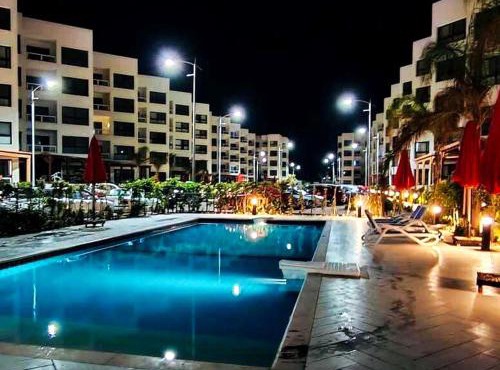 Beachfront Chalet in Porto Said with in Port Said