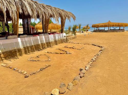 Love beach camp in Taba